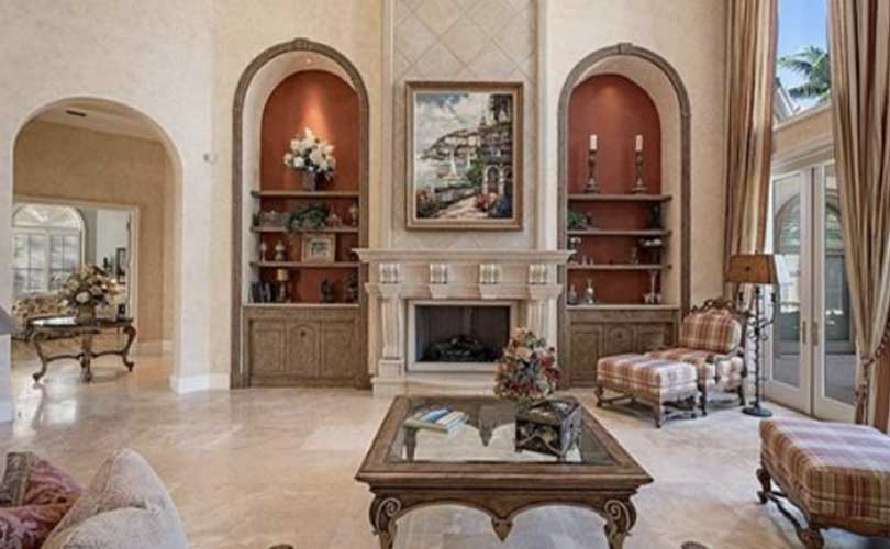Bay Colony Living Room Furnished Home Staging | Home Staging Services Naples Home Staging Before & Afters